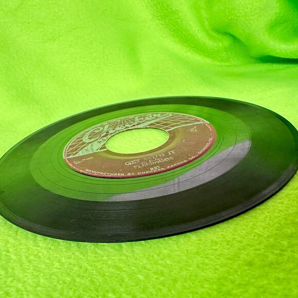 Flamingos - Get‎ With It  A Kiss From Your Lips - Doo Wop - 45rpm Checker Record - Picture 7 of 8